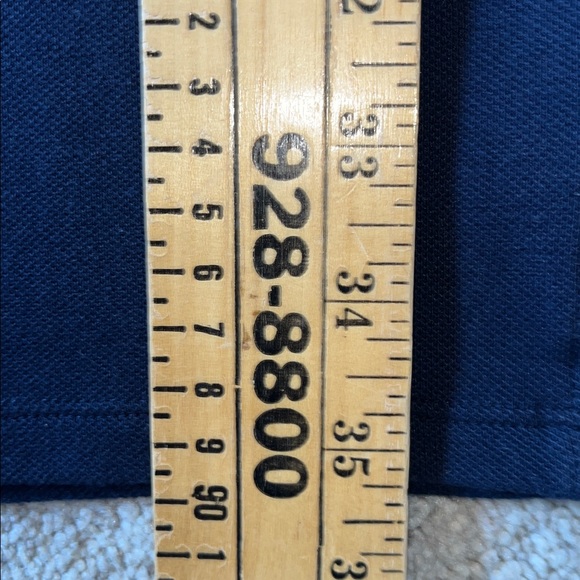 Michael Kors Navy Sleeveless Polo Dress with Gold Buttons Size M - Picture 8 of 9